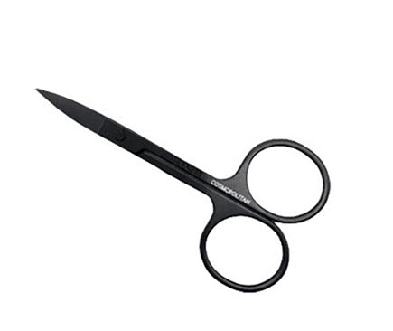 Stainless Steel Curved Blade Little  Eyelash Trimming Scissors